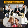 image:imageOutus Mens Watches Set Watch Gift for Men Stainless Steel Band Quartz Wristwatches Gifts for Men Wedding Fathers DayStylish