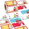 image:imageOutus 500 Pieces Christmas Tags Self Adhesive Gift Tags for Xmas Presents Christmas Name Labels Stickers for Wrapping Paper Festival Birthday Holiday DecorClassic Style295 x 16 Inch295 x 16 Inch