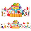 image:imageOutus 42 Pack Happy Birthday Crowns for Kids Classroom with Elastic Band for Teachers Students Kindergarten PartyModern Style