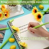 image:imageOutus 12 Pcs Sunflower Pens Bulk Gifts for Women Ot Month Mothers Day Appreciation Creative Artificial Yellow Flower Gel Ink Desk Accessories Office Decor Floral Writing 05 mm Ballpoint Party Favor