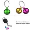 image:imageOutus 24 Sets of Cat Bells for Cat and Dog Collar Pendant Pet Bell Pet Pendant AccessoriesMixed Color