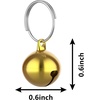 image:imageOutus 24 Sets of Cat Bells for Cat and Dog Collar Pendant Pet Bell Pet Pendant AccessoriesMixed Color