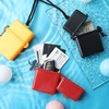 image:imageOutus 3 Pcs Waterproof ID Badge Holder Case with Waterproof Buckle 472 x 295 x 157 Inches Floating Sport Case Locker with Adjustable Hanging Rope Plastic Card Dry BoxClear Gray Blue ClassicRed  Black  Yellow