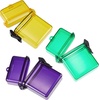 image:imageOutus 3 Pcs Waterproof ID Badge Holder Case with Waterproof Buckle 472 x 295 x 157 Inches Floating Sport Case Locker with Adjustable Hanging Rope Plastic Card Dry BoxClear Gray Blue ClassicGreen  Yellow  Purple