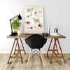 image:imageOutus 30 Pcs Push Pins Clips Thumb Tacks with Clips Cork Board Tacks for School Artworks Projects on Cork Photos Documents on Bulletin Board No Holes for Paper Back to School SuppliesBlackRose Gold