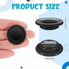 image:imageOutus 45 Pieces Bright Round Whiteboard Magnets 3 cm Refrigerator Magnets Dry Board Mini Fridge Teacher Supplies for Home OfficesBlack