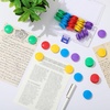 image:imageOutus 45 Pieces Bright Round Whiteboard Magnets 3 cm Refrigerator Magnets Dry Board Mini Fridge Teacher Supplies for Home OfficesVintage