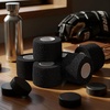 image:imageOutus 6 Rolls 15 Inch Width Hockey Grip Tape 30 yd Self Adhesive Ice Hockey Grip Tape Cohesive Wrap Athletic Sports Accessories for Sports Lover GiftsBlack