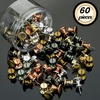 image:imageOutus 60 Pcs Giant Push Pins Jumbo Tacks 118inch Plastic Head for Cork Board Map Posters Decorations Gifts Office School Supplies TransparentGold  Silver  Copper  Pink  Gray