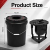 image:imageOutus Polishing Pad Washer Kit Universal Car Pad Clean Bucket Set with Wash Grid amp Splash Guard Compatible with Da Rotary Orbital Polisher Foam Wool Microfiber Felt Disc Car Detailing Accessory
