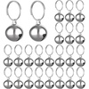 image:imageOutus 24 Sets of Cat Bells for Cat and Dog Collar Pendant Pet Bell Pet Pendant AccessoriesSilver