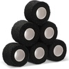 image:imageOutus 6 Rolls 15 Inch Width Hockey Grip Tape 30 yd Self Adhesive Ice Hockey Grip Tape Cohesive Wrap Athletic Sports Accessories for Sports Lover GiftsBlack