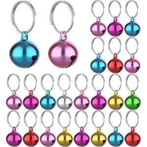 image:imageOutus 24 Sets of Cat Bells for Cat and Dog Collar Pendant Pet Bell Pet Pendant AccessoriesMixed Color