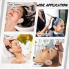 image:imageOutus 100 Pack Clear Disposable Ear Covers Plastic Waterproof Ear Protectors for Shower Hair Dye Bathing200
