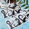 image:imageOutus 15 Pieces Kraken Octopus Toilet Tentacles Wall Decals Decor Sticker Octopus Home Decal Black Sea Creature Wall Art Sticker Tentacles Bathroom Kraken Decal for Toilet Seat