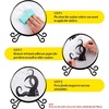 image:imageOutus 15 Pieces Kraken Octopus Toilet Tentacles Wall Decals Decor Sticker Octopus Home Decal Black Sea Creature Wall Art Sticker Tentacles Bathroom Kraken Decal for Toilet Seat