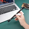 image:imageOutus 2 Pieces Spinning Pen Rolling Finger Anxiety Fidget Weighted Pens Cool Rotating Twirling Pencil for Adults Office Supplies Silver and Black