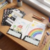 image:imageOutus 24 Pcs Take Home 2 Pocket Folders Letter Size Decorative File Folders Heavy Duty Office Supplies with 2 Pocket for Parent Teacher Communication Office 12 2 x 9 3 InchPastel Composition