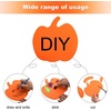image:imageOutus 30 Pieces Halloween Foam Pumpkins Bulk Pumpkins Shapes Crafts Bulk 6inch DIY Pumpkin Kit for Halloween Art Craft KitTaille unique