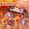 image:imageOutus 50 Pack Halloween Pocket Tissues Travel Size 3 Ply Small Facial Tissues Individual Bulk 400 Sheets for Halloween Trick or Treat Stocking Stuffers Party FavorsOrange