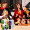 image:imageOutus 50 Pack Halloween Pocket Tissues Travel Size 3 Ply Small Facial Tissues Individual Bulk 400 Sheets for Halloween Trick or Treat Stocking Stuffers Party FavorsPurple Green