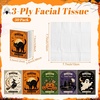 image:imageOutus 50 Pack Halloween Pocket Tissues Travel Size 3 Ply Small Facial Tissues Individual Bulk 400 Sheets for Halloween Trick or Treat Stocking Stuffers Party FavorsClassic Color