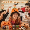 image:imageOutus 50 Pack Halloween Pocket Tissues Travel Size 3 Ply Small Facial Tissues Individual Bulk 400 Sheets for Halloween Trick or Treat Stocking Stuffers Party FavorsClassic Color