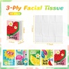image:imageOutus 50 Pack Halloween Pocket Tissues Travel Size 3 Ply Small Facial Tissues Individual Bulk 400 Sheets for Halloween Trick or Treat Stocking Stuffers Party FavorsVibrant Colors