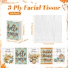 image:imageOutus 50 Pack Halloween Pocket Tissues Travel Size 3 Ply Small Facial Tissues Individual Bulk 400 Sheets for Halloween Trick or Treat Stocking Stuffers Party FavorsFall Color