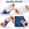 image:imageOutus 50 Pack Halloween Pocket Tissues Travel Size 3 Ply Small Facial Tissues Individual Bulk 400 Sheets for Halloween Trick or Treat Stocking Stuffers Party FavorsBlue