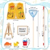 image:imageOutus 7 Pcs Christmas Doll Accessories Set  Fishing Rod Vest Fishnet Fish Cloth and More for Xmas Gifts