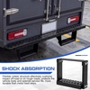 image:imageOutus Universal Flexible Tire Step for Truck12 x 11 x 5 inSerrated Pad  Rubber amp Carbon Steel Build Absorbs Offroad Impact Heavyduty Antislip Semi Trailer Step Truck Exterior Accessories12 x 11 x 5 in