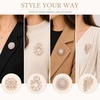 image:imageBrooches and Pins for WomenPin Brooches Bulk SetDecorative PinsJewelry Brooches Pins Decorations for Women Girlsstyle C
