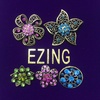 image:imageEzing Lot 36pc Crystal Flower Brooches Pins Wholesale for DIY Wedding Bouquet C