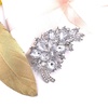 image:imageLAXPICOL Vintage Green Austrian Crystal Flower Leaf Bouquet Clusters Large Big Brooch Pin for Women Gold Toneclear