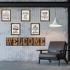 image:imageOutus 13 Pieces Industrial Bulletin Board Decorations Set Inspirational Quote Posters Funny Motivational Work Posters with Welcome Letter and Positive Affirmation for School Classroom Decorations