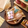 image:imageOutus 400 Pcs Cookie Packaging Bags with Seal 71 x 75 Inch Bakery Pastry Bags with Window Heat Sealable Grease Resistant Paper to Go Bake Sleeves for Gift Giving Donut Bread Sandwich BrownBrown