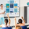 image:imageOutus 47 Pieces Thinking Poster Social Studies Bulletin Board Decoration with Light Bulb Cutouts Think Like a Historian Poster for Middle School High School Office Home Classroom Supplies VintageBright