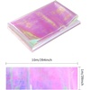 image:imageOutus Iridescent Cellophane Film Rainbow Cellophane Wrapping DIY Craft Decorations for Gift Baskets Fairy Butterfly Supply Party Festival celebrations 39 x 138 InchPinkPink