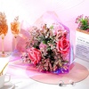 image:imageOutus Iridescent Cellophane Film Rainbow Cellophane Wrapping DIY Craft Decorations for Gift Baskets Fairy Butterfly Supply Party Festival celebrations 39 x 138 InchPinkPurple
