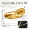 image:imageXIMEO Brooches and Pins for Women Metal Lapel Pin Jewelry  Metal Fashion Brooch Pins for Women Pin Clasp Lapel Scarf and Handbag Accessories Modern or Vintage JewelryBean Gold
