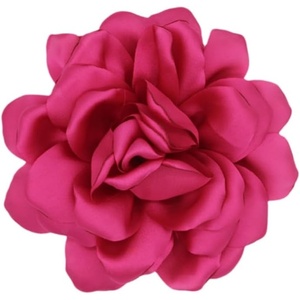 image:imageRose Brooch and Pin for Women Elegant Delicate Flower Pin Shawl Clip Duck Beak Clip for Womens Dress Banquet Party Jewelry Gift12cm hot pink