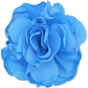 image:imageRose Brooch and Pin for Women Elegant Delicate Flower Pin Shawl Clip Duck Beak Clip for Womens Dress Banquet Party Jewelry GiftS blue