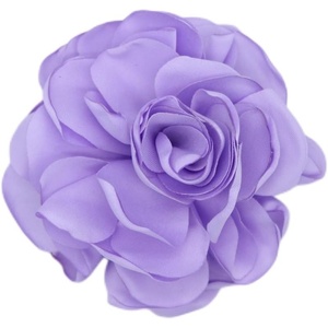image:imageRose Brooch and Pin for Women Elegant Delicate Flower Pin Shawl Clip Duck Beak Clip for Womens Dress Banquet Party Jewelry GiftS purple