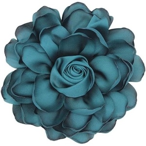 image:imageRose Brooch and Pin for Women Elegant Delicate Flower Pin Shawl Clip Duck Beak Clip for Womens Dress Banquet Party Jewelry Giftdark green