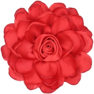 image:imageRose Brooch and Pin for Women Elegant Delicate Flower Pin Shawl Clip Duck Beak Clip for Womens Dress Banquet Party Jewelry Giftred