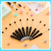 image:imageOutus 20 Pcs Beadable Pens Plastic Bead Pens Bulk Colored Black Ink Beaded Pen Cute DIY Pen Extra Refills for Make Gifts for Women Men Wedding Easter Graduation Gift Office SuppliesMacaroon ColorBlack