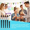 image:imageOutus 20 Pcs Beadable Pens Plastic Bead Pens Bulk Colored Black Ink Beaded Pen Cute DIY Pen Extra Refills for Make Gifts for Women Men Wedding Easter Graduation Gift Office SuppliesMacaroon ColorBlack