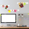 image:imageOutus 6 Pcs Magnetic Bulletin Board Strip 15 x 2 with 48 Magnets Silver  Metal Display Strips For Notes Photos And Memos Ideal For Office Home Classroom And WorkspaceWhite