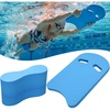 image:imageOutus 2 Pack Swimming Kickboard Pull Buoy Set Training Aid Float Leg Float Swimming Training Equipment Accessories for Adult Unisex Adult Beginners Water Exercise